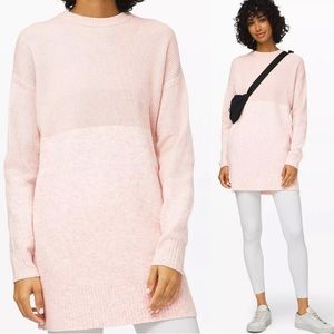 Lululemon Restful Intention Tunic Sweater Size 12